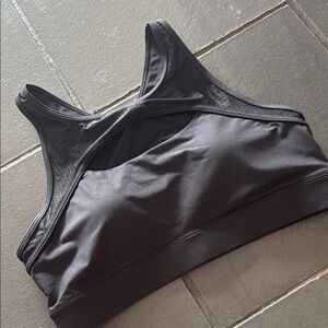 Fabletics Black Racerback Sports Bra Intimates